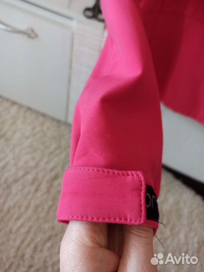 Куртка женская ветровка брезентовая на флисе