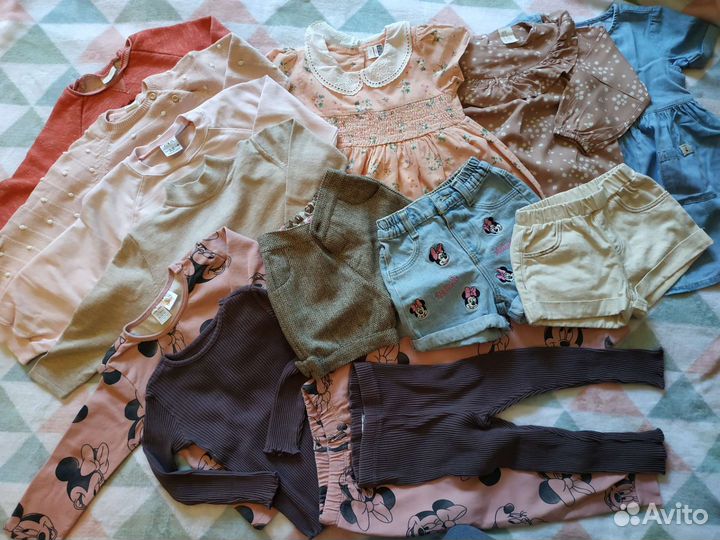 Вещи пакетом 86 92 zara hm lc waikiki