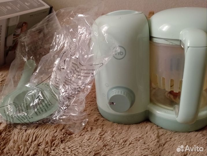 Пароварка блендер happy baby