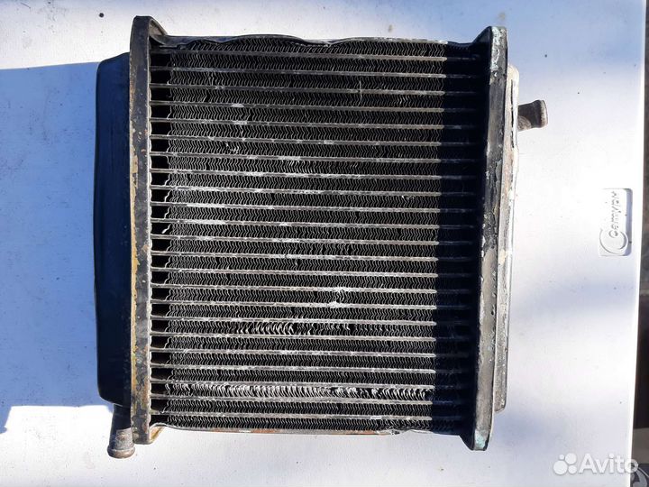 Радиатор печи от москвич 412