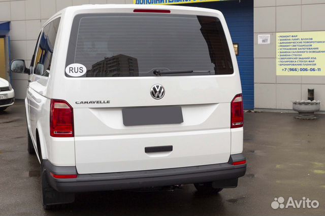 Накладка на бампер VW T6 Transporter (15+) RA