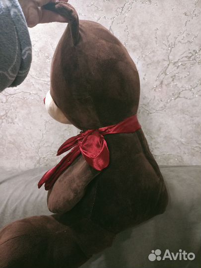 Большой плюшевый мишка 50 см