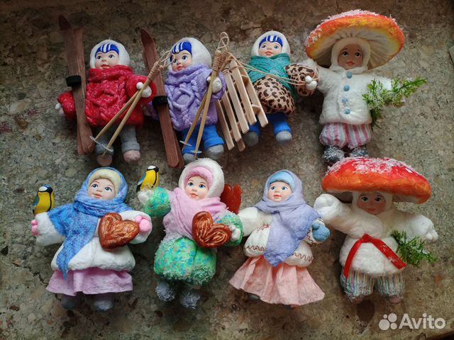 Ватная игрушка купить в Москве | Хобби и отдых | Авито