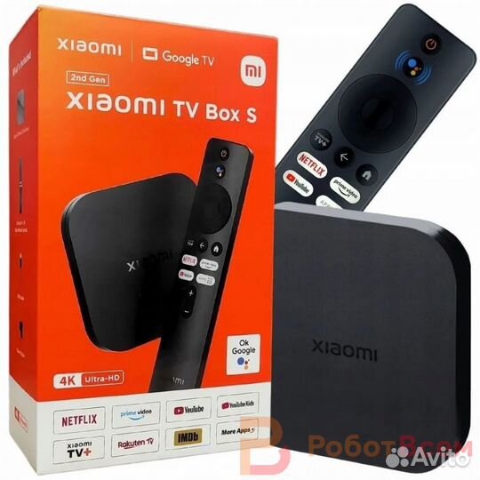 TV приставка Xiaomi Mi TV Box S 2nd Gen 4K (MDZ-28