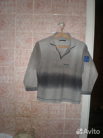 Толстовка флисовая для мальчика 8-10 лет