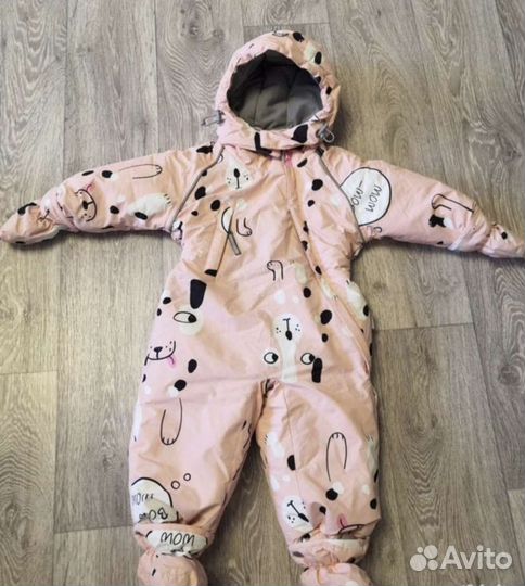 Зимний комбинезон для девочки
