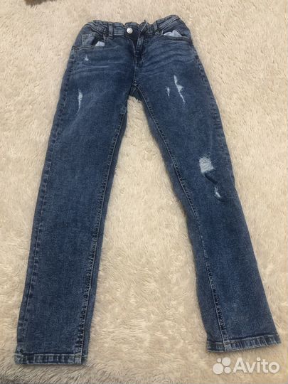 Джинсы для мальчика 146