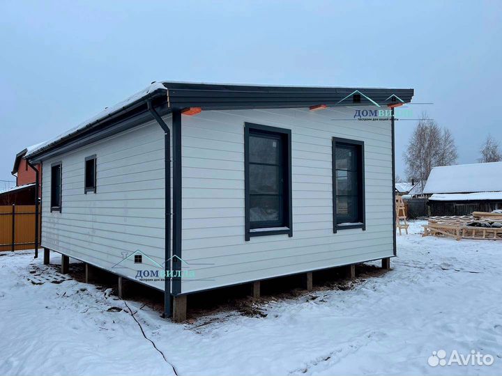 Каркасный дом 60кв Реальная цена