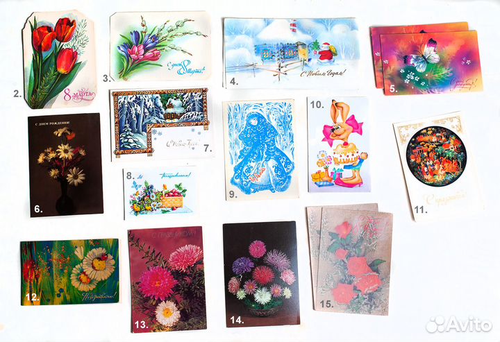 Раритетные открытки, СССР и постсоветские