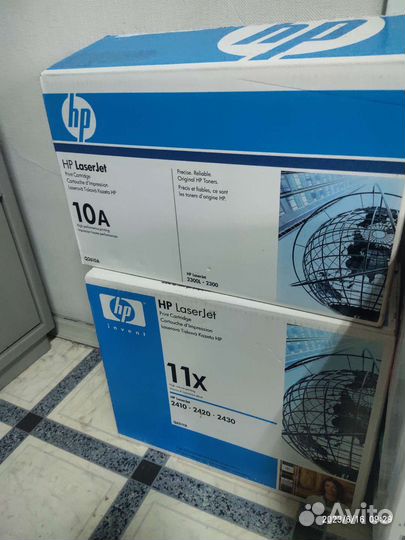 Продам оригинальные картриджи HP 11X и 10A
