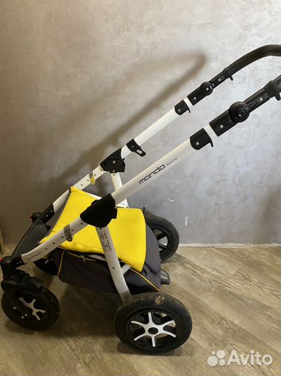 Коляска 2 в 1 mondo expander эко кожа