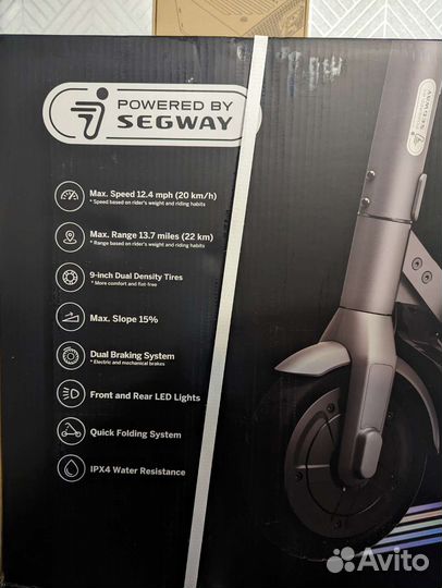 Электросамокат Ninebot KickScooter E22