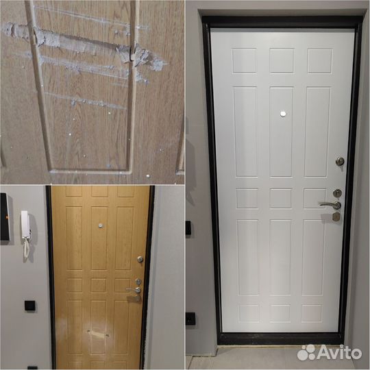 Перекраска дверей, мебели, стен