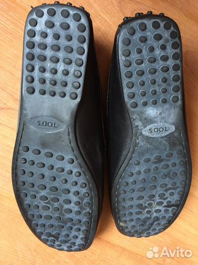 Мокасины мужские кожанные TOD'S (оригинал)