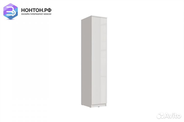 Пенал Челси белый глянец / белый