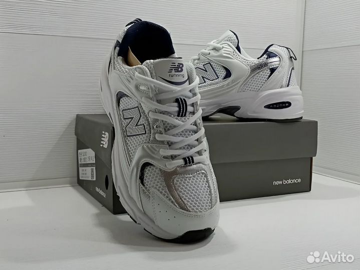 Кроссовки new balance 530 белые