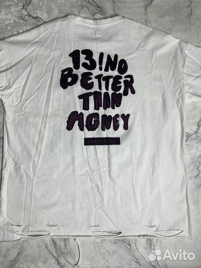 Лонгслив oversize удлиненный рваный новый