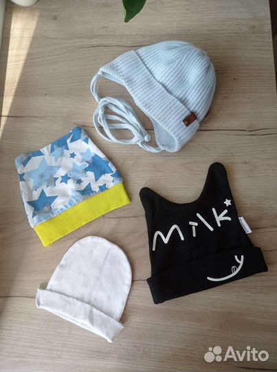 Детская шапка зимняя летняя