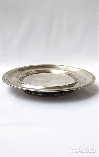 Дискос Тарелочка. Серебро 84. 1857 г