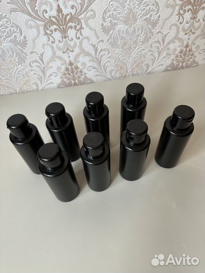 Набор флаконов с крышкой, 8шт, 100мл