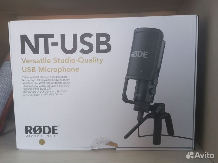 Студийный микрофон rode NT-USB