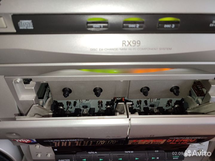 Музыкальный центр sony rx99