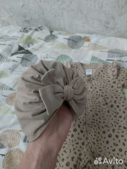 Комбинезон из футера с начёсом 74