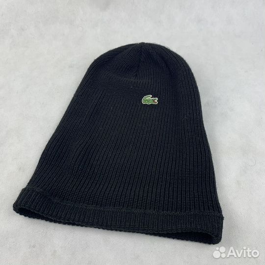 Винтажная шапка Lacoste Made in France