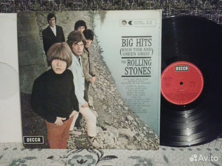 Виниловая пластинка Rolling Stones (big hits)