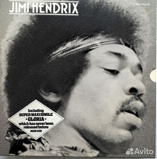 Jimi Hendrix большой бокс 1980 редкость