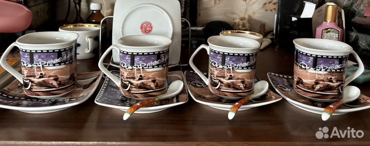 Кофейный сервиз фарфор Ansin collection