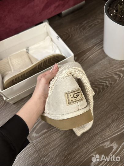 Вязаные сапоги UGG