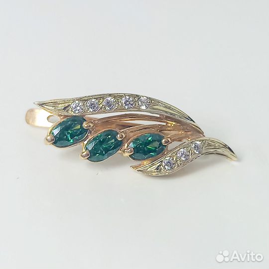 Золотые серьги