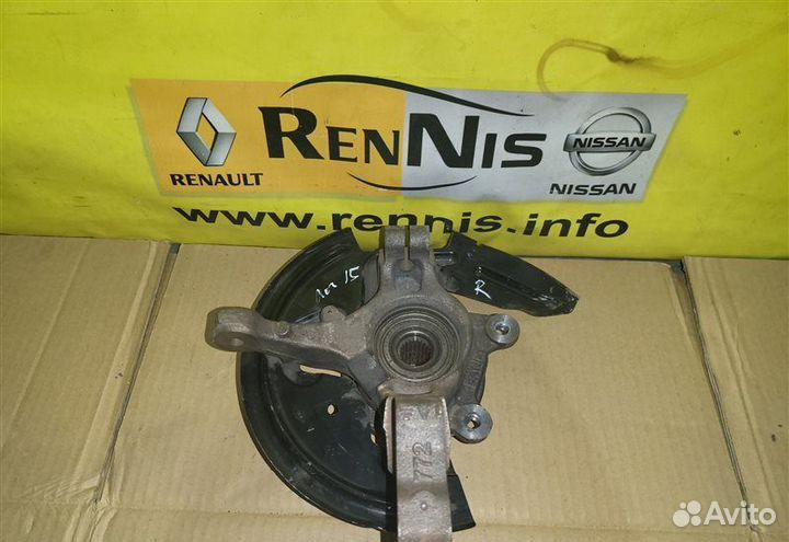 Кулак поворотный передний правый Renault Sandero 2