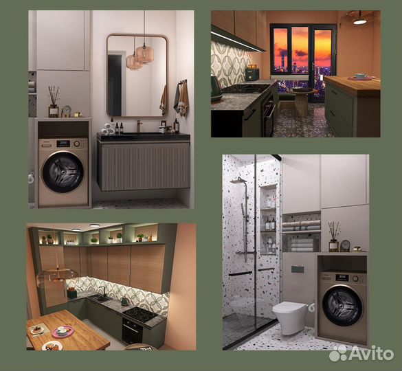 Дизайн квартир, помещений. Бесплатно. Визуализация