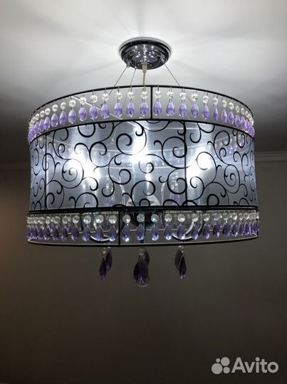 Люстра 6 рожковая 60см