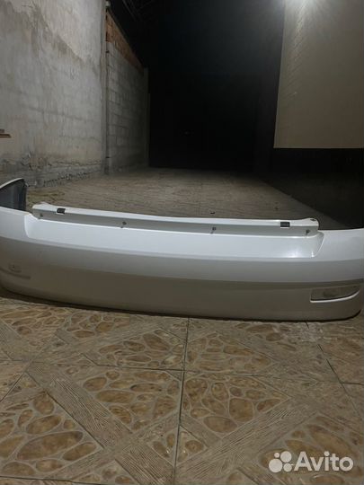 Бампер задний приора1