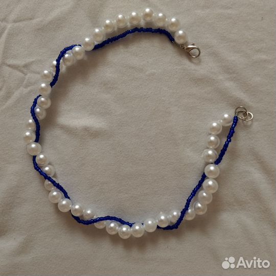 Чокер из бисера