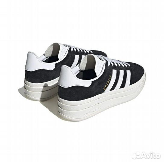 Adidas Gazelle Bold Core Black White