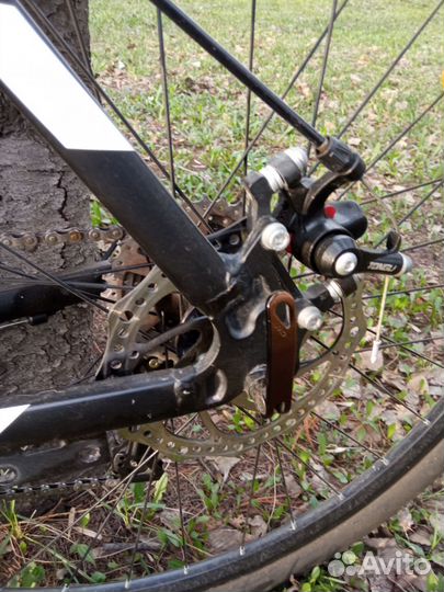 Велосипед горный алюминиевый диск тормоза