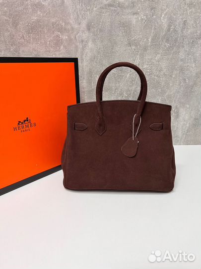 Сумка Hermes замша