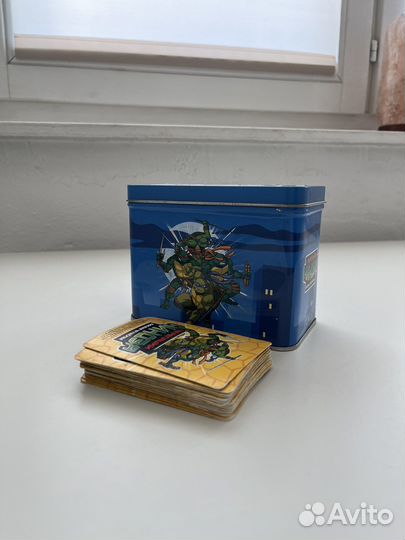 Карточки - Черепашки Ниндзя - Боевая Четверка