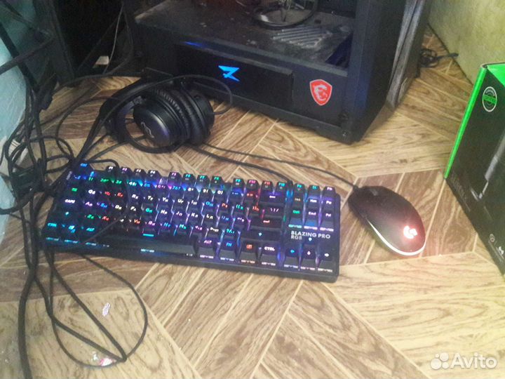 Игровой пк с подсветкой