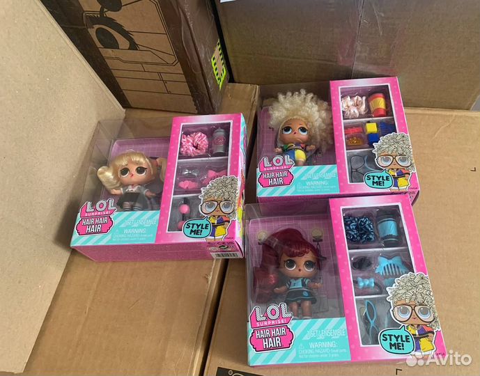 Кукла Lol Surprise Hair Dolls Tots