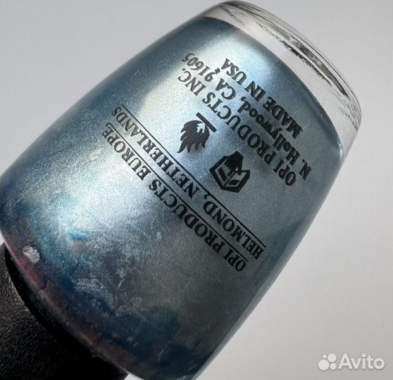 Opi лак для ногтей blue platinum винтаж