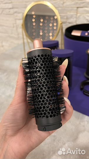 Укладка волос стайлером Dyson long 2022