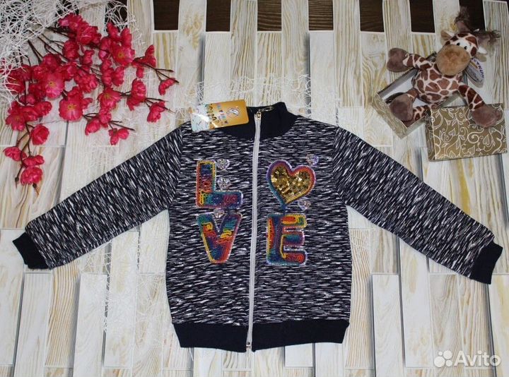 Кофта на девочку Турция 128