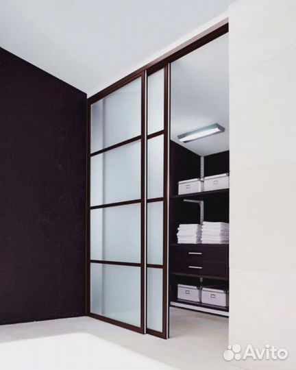 Изготовление дверей купе, межкомнатные перегородки