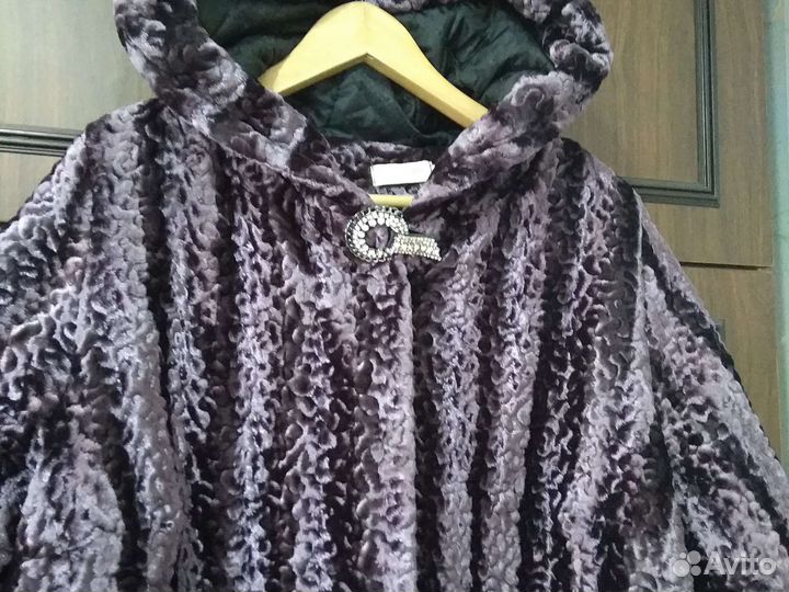 Шубка под каракуль Экомех 56р