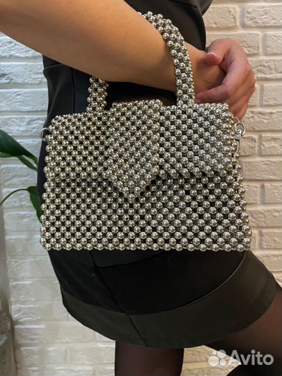 Сумка из бусин ручная работа